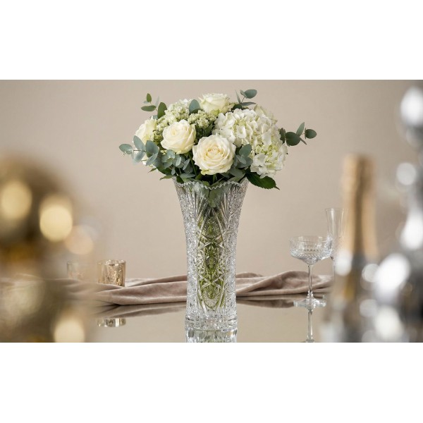 Wazon kryształowy 35 cm Sissi