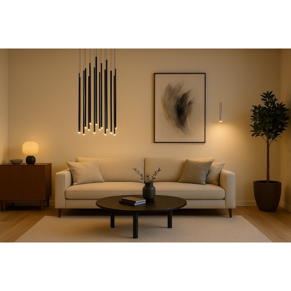 Lampa Louise 12 Black