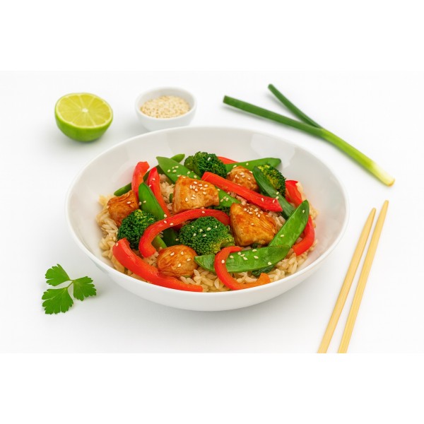 Talerz głęboki 20 cm Nora Biała Stock