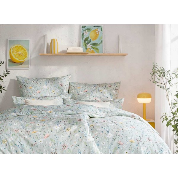 Pościel satynowa 200x220 cm Celeste 7961/530 grun