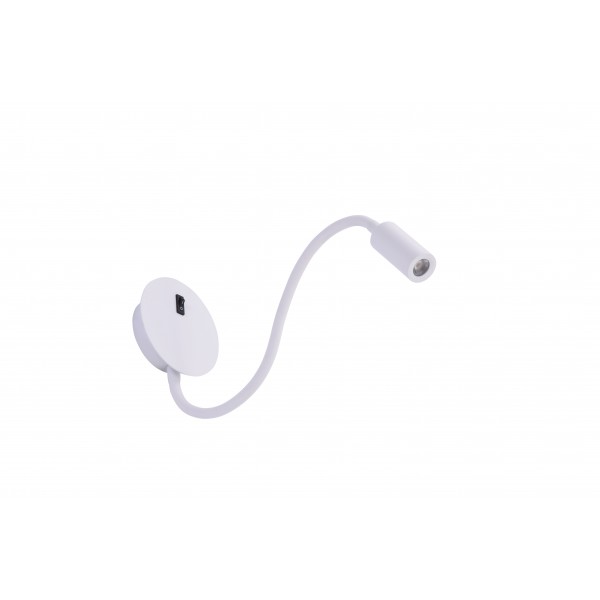 Kinkiet regulowany Nogat White AZ2944