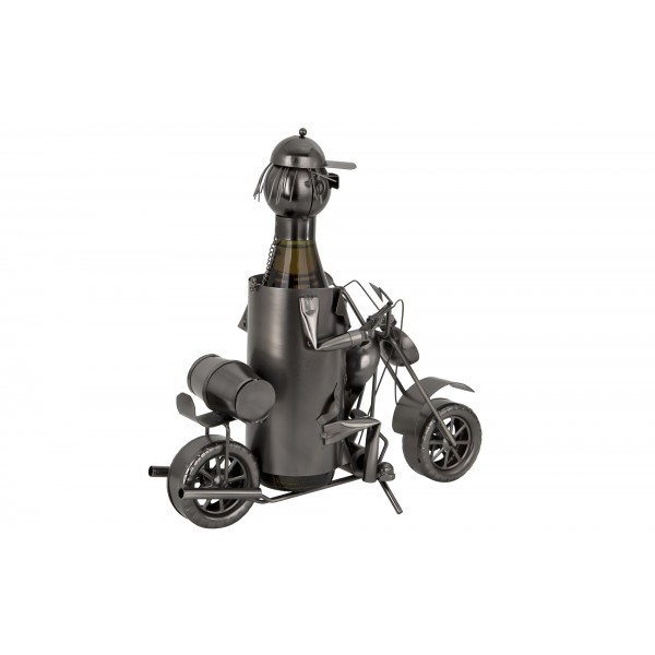 Stojak na wino Motocyklista 1