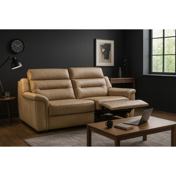 Sofa Salmo 3 osobowa z elektryczną funkcją relaks