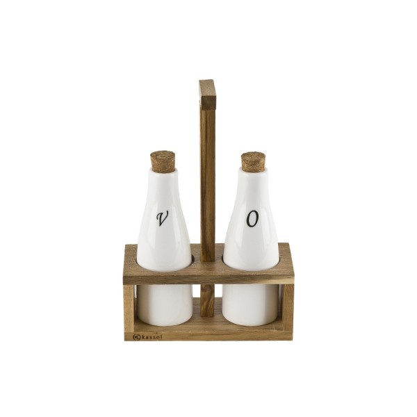 Zestaw pojemników na oliwę i vinegar