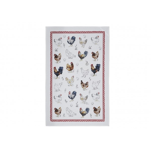 Ściereczka kuchenna 48x74 cm Farm Birds