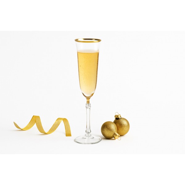 Kieliszek do szampana 190 ml Zoya/Parus Gold