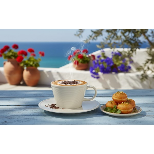 Filiżanka porcelanowa 225 ml + spodek Alumilite