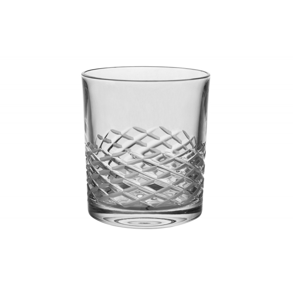 Szklanka Bohemia Whisky Half Clear 9,5 cm.