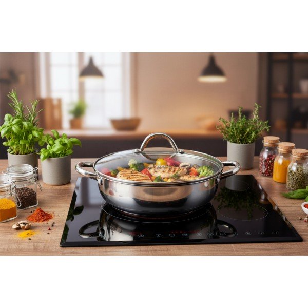 Rondel z pokrywą 28 cm Relief Evolution