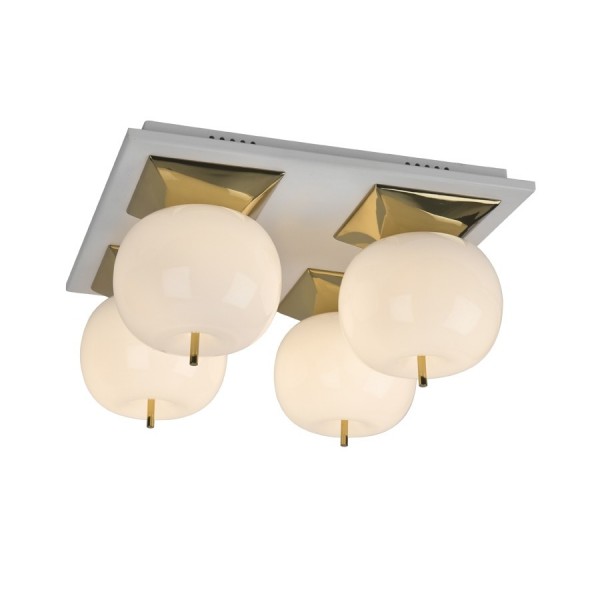 Lampa Jabłko MC5069-4GL złota