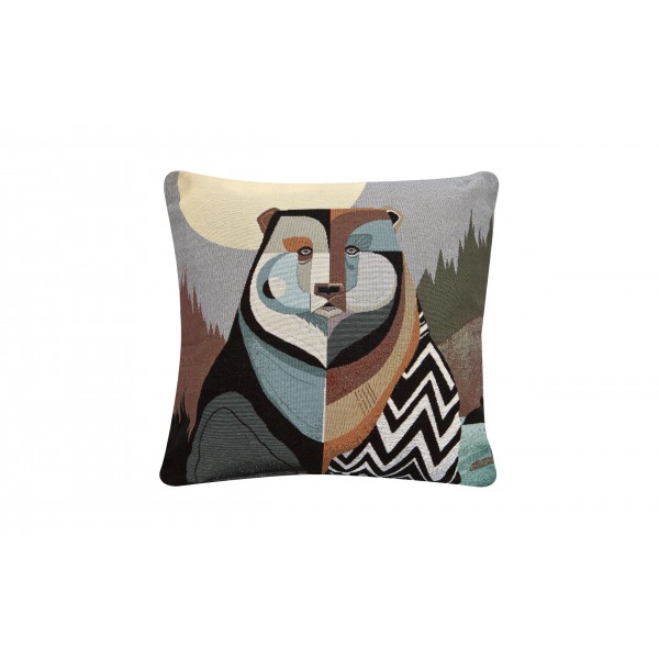 Poszewka dekoracyjna 45x45 cm Niedźwiedź 6105
