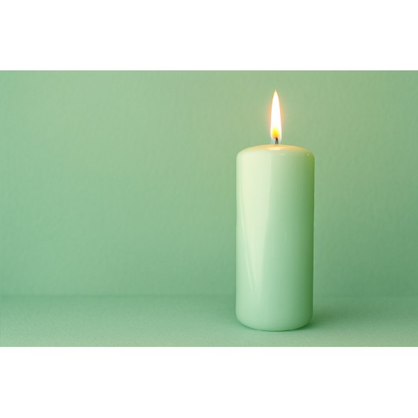 Świeca klubowa 15 cm świeża mięta lakier KL-5 150/58