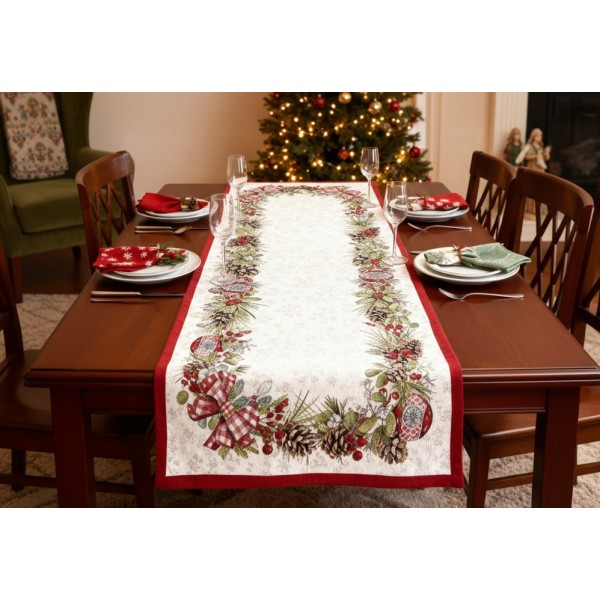 Bieżnik świąteczny 44x140 cm Runner 1320FN