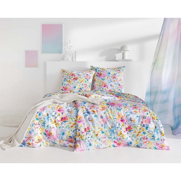 Pościel satynowa 200x220 cm Alanis 4828/985 multicolor