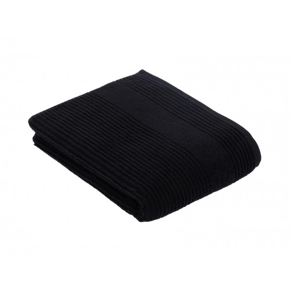 Ręcznik bawełniany 67x140 cm Tomorrow 790 Schwarz biodegradowalny