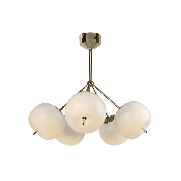 Lampa Jabłko MC5069-5 srebrna