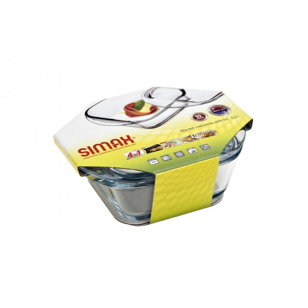 Naczynie żaroodporne kwadratowe 0,4 L Mini Simax
