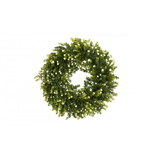 Ozdoba świąteczna Wianek drobne kwiatki