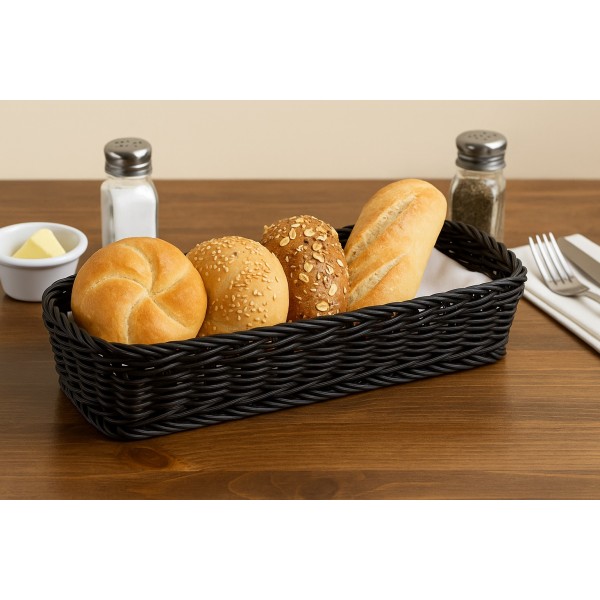 Koszyk polipropylen 27cm czarny