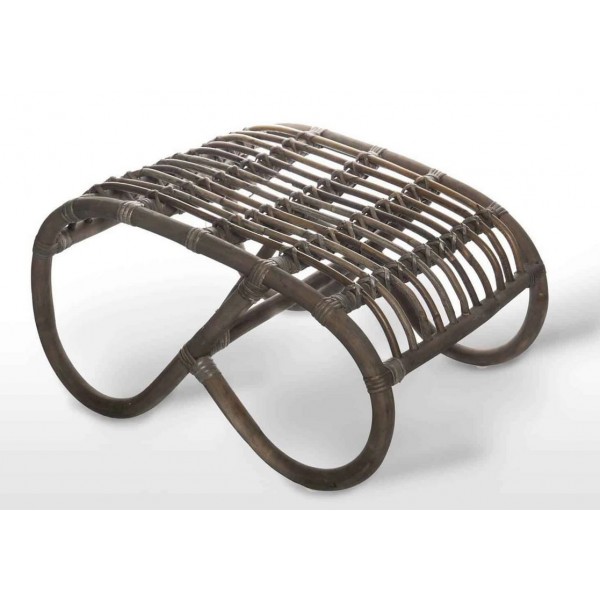 Podnóżek Cannes Rattanowy