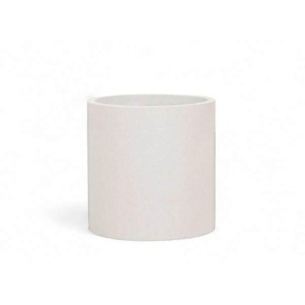 Donica na taras 10846 biała 40 cm