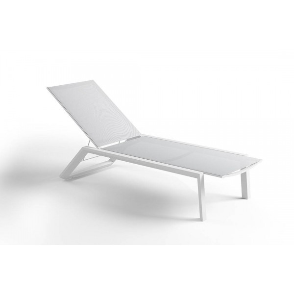 Leżak ogrodowy MURCIA biały