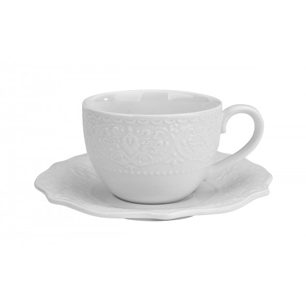 Komplet 2 filiżanek 210 ml + spodki Alice