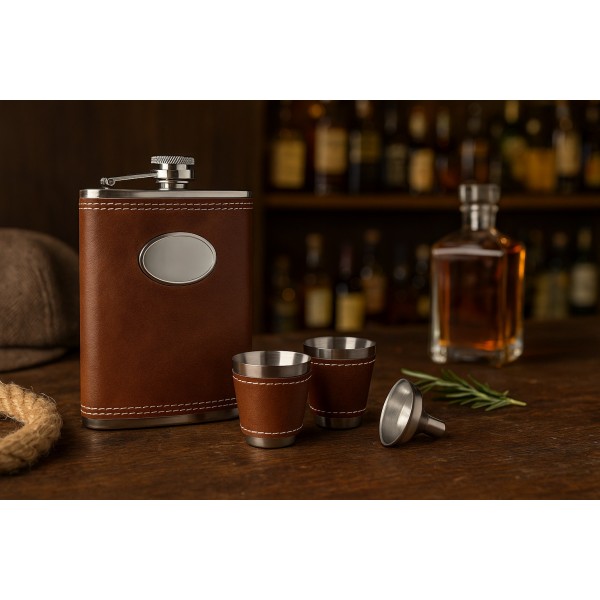 Piersiówka w zestawie KW84K24