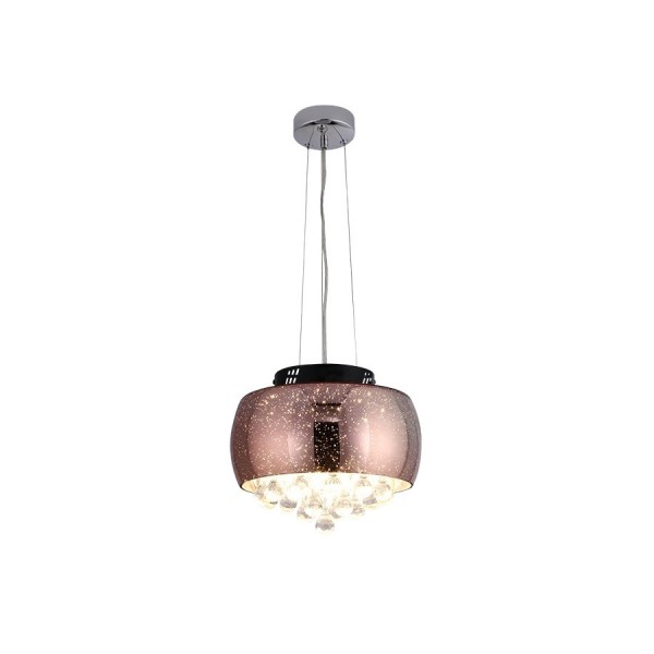 Lampa sufitowa kryształowa 18094 - S Rose Gold