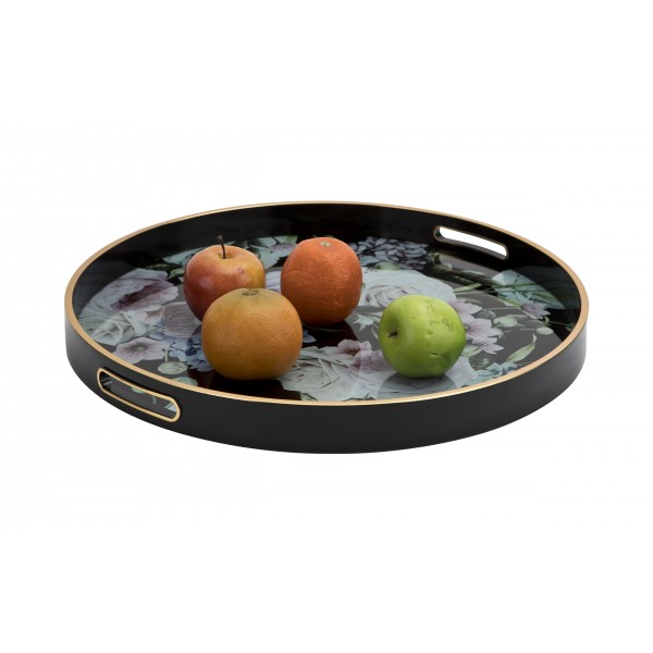 Taca dekoracyjna 45 cm Róże 142511