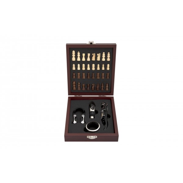 Zestaw do wina szachy ER0908