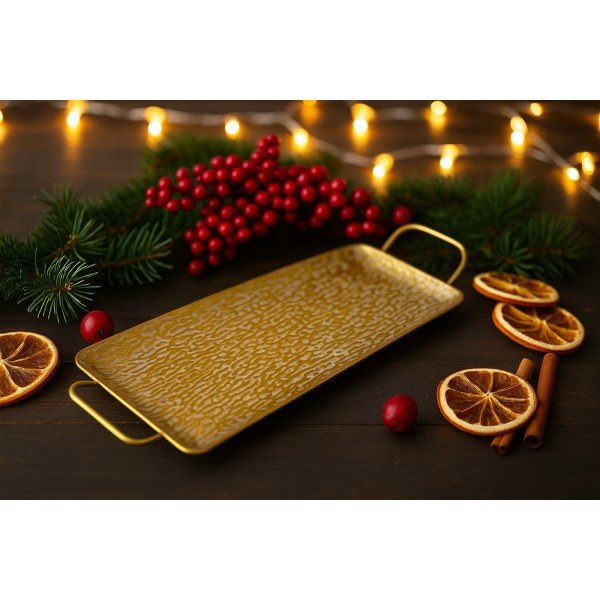 Taca dekoracyjna 54x26x2,5 cm Glow Vintage