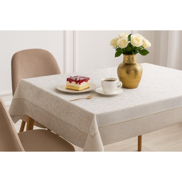 Obrus 140x210 cm VARSOVIA 040 złoty