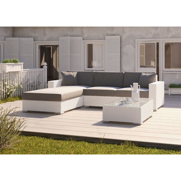 Meble ogrodowe MILANO I Royal (biały)