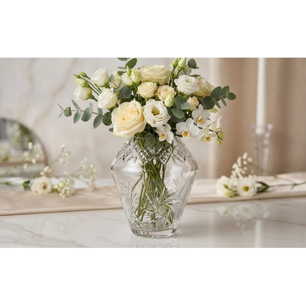 Wazon kryształowy 17,5 cm "Młynek"