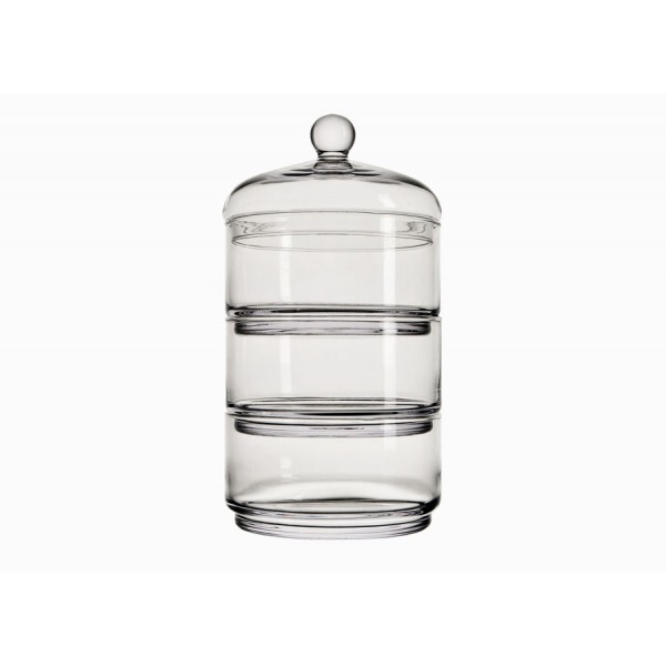 Zestaw pojemników z pokrywą Glamour Krosno