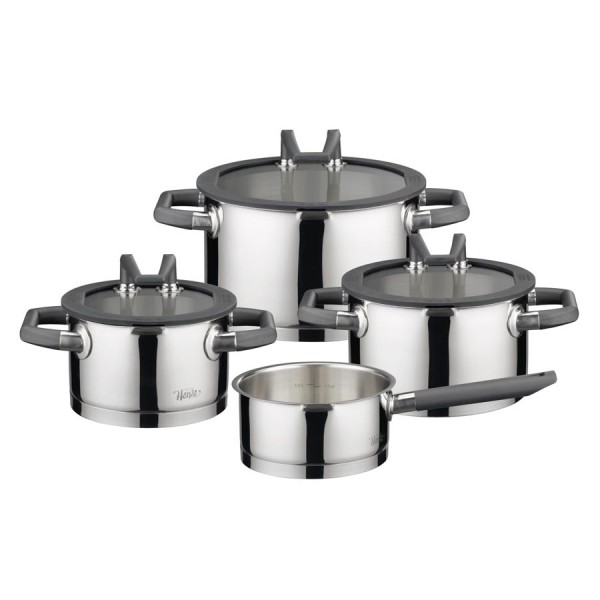 Komplet garnków 4 szt. Black Pearl