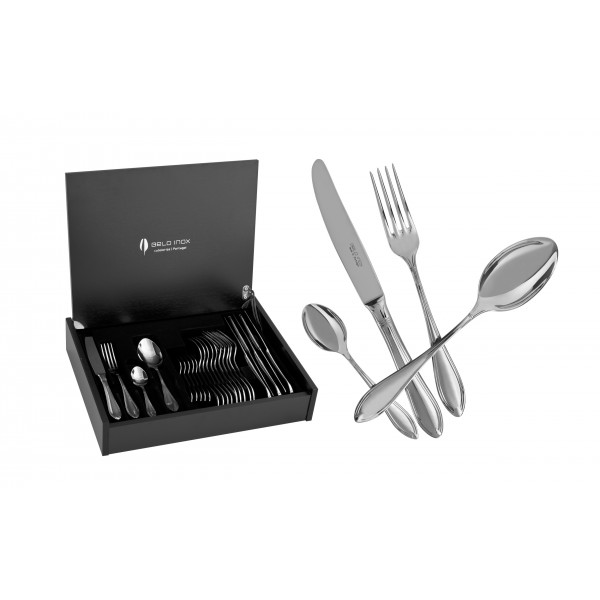 Sztućce Tamisa 6/24 w kasecie Belo Inox