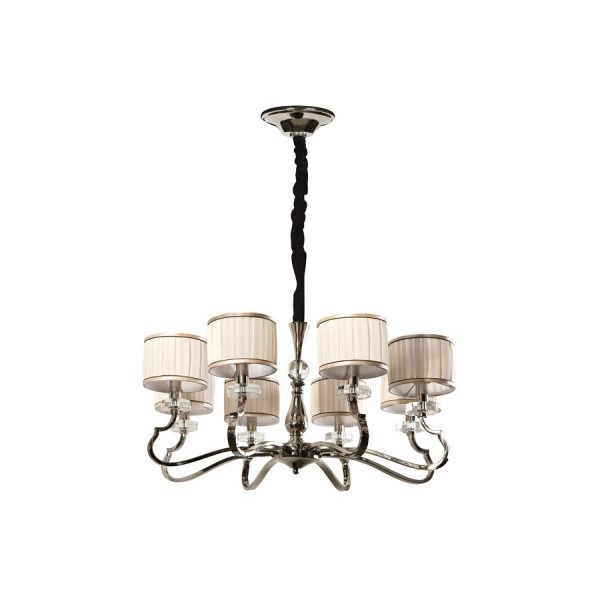 Lampa sufitowa kryształowa Bergena 82332/8