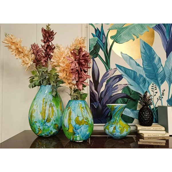 Wazon szklany 2341/40, C94, wys. 41cm