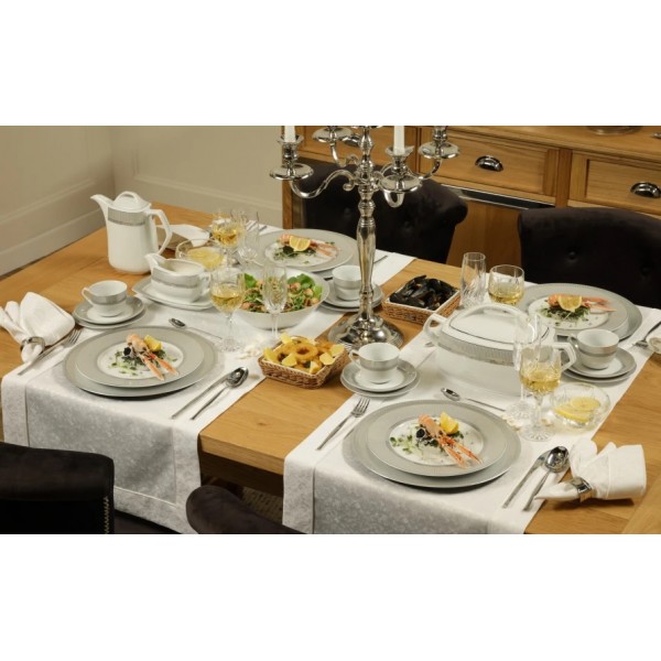 Bieżnik na stół 50x150 cm VARSOVIA 040 złoty