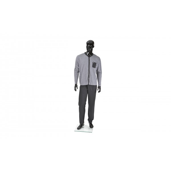 Piżama męska rozm. XL zapinana wzór Massana