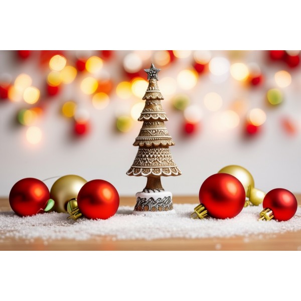Figurka świąteczna Choinka Piernik 42 cm 172518