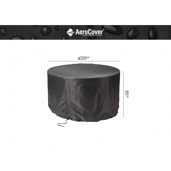 Pokrowiec na meble ogrodowe okrągły 320 cm.