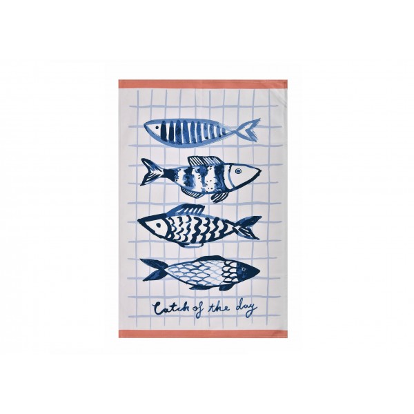 Ściereczka kuchenna 48x74 cm Catch of the Day Tea 022CHDYFS