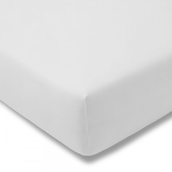 Prześcieradło z gumką zwirn-jersey 150x200 cm WEISS jersey