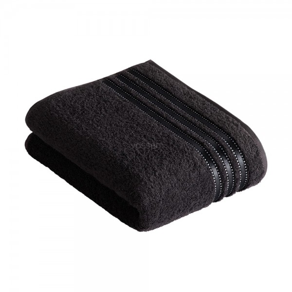 Ręcznik czarny 67x140 cult de luxe 790