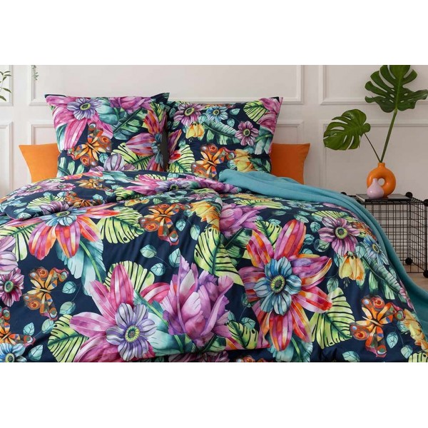 Pościel jersey 135x200 cm Amarina 6623/606 indigo