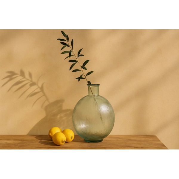 Wazon szklany 42 cm Rayas San Miguel recykling