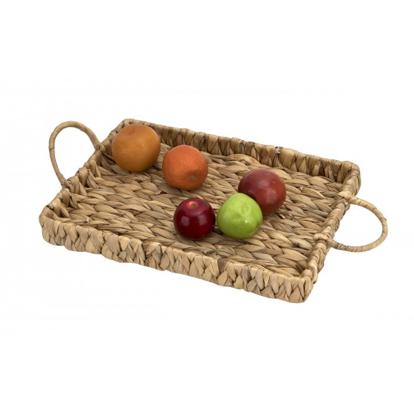 Taca z hiacyntu wodnego 42x30x4,5 cm Amparo